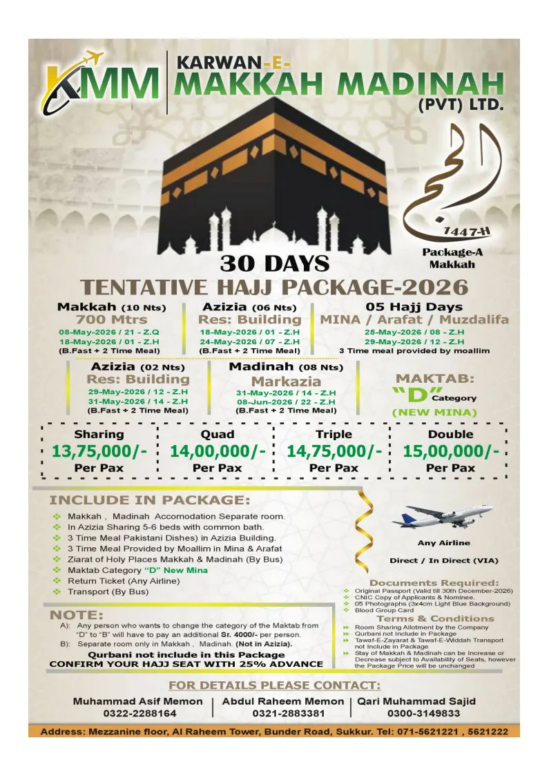 Package-A Makkah-1