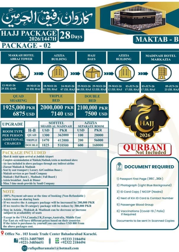 Standard Hajj Pakcage-2