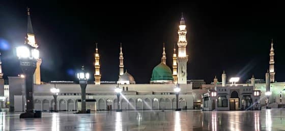 Madinah at night