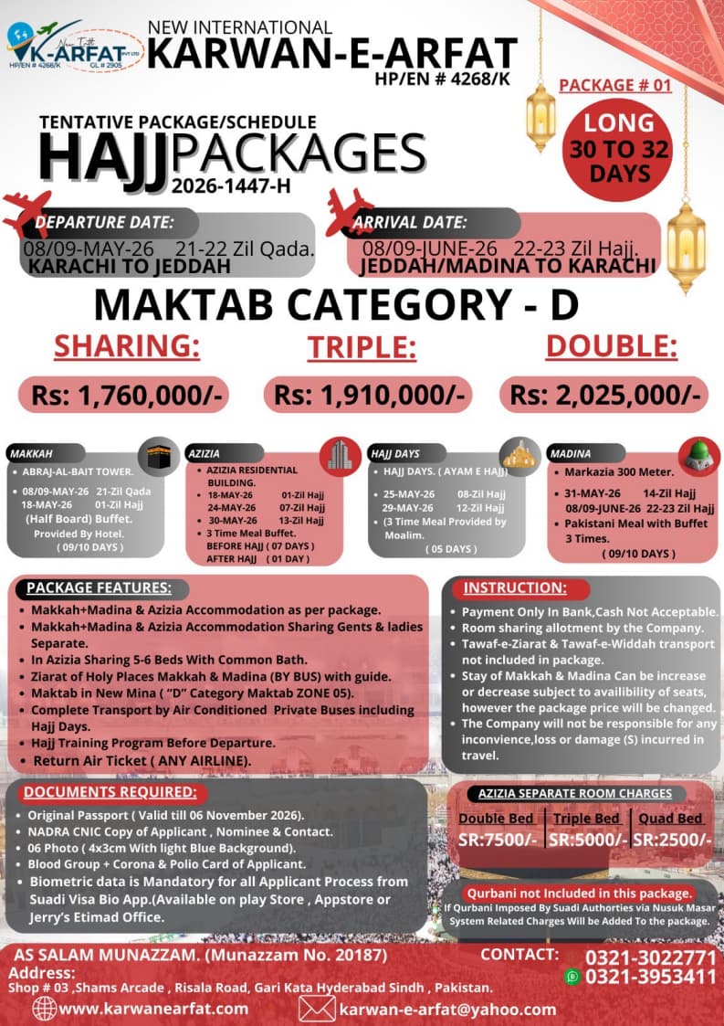 Standard Long Pakcage-1