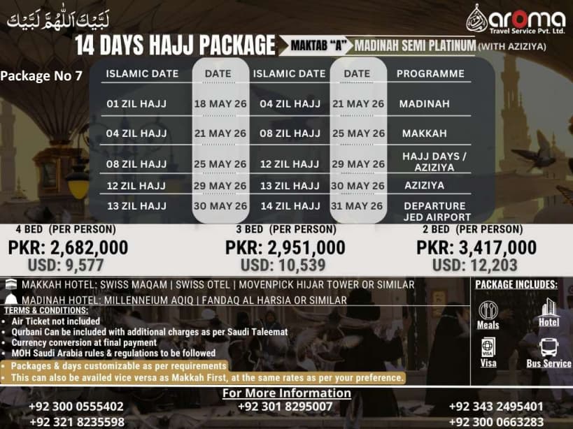 Madinah Semi-Platinum Pkg-7