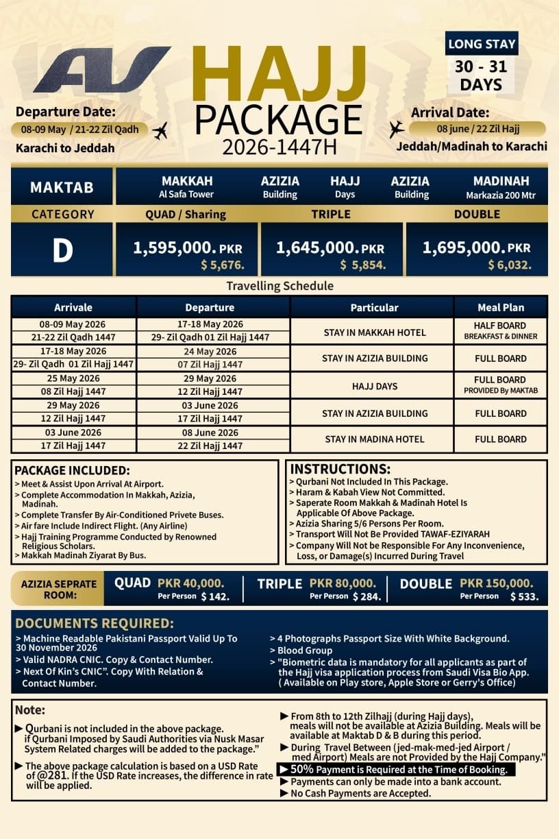 Standard Long Package