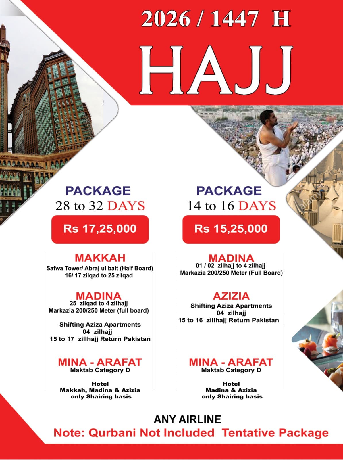 Hajj 2026 Packages