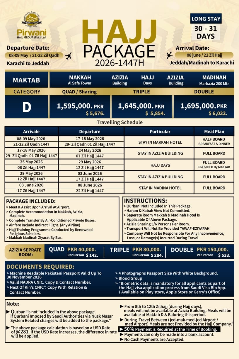 Standard Long Package