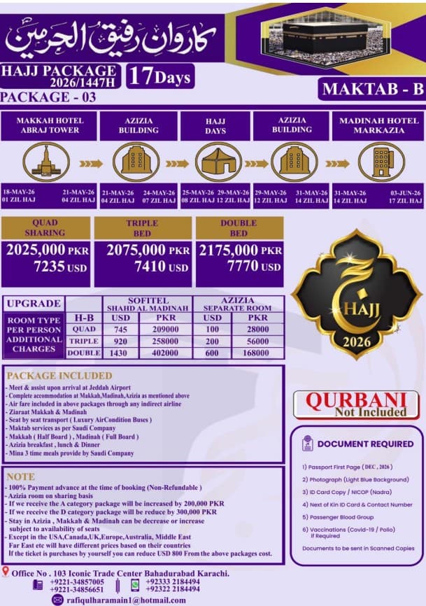 Standard Hajj Pakcage-3
