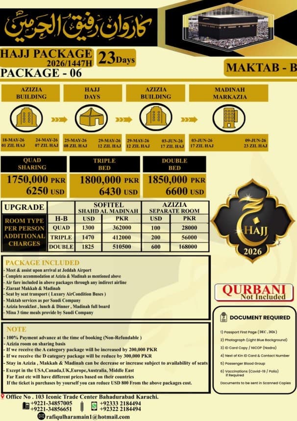Standard Hajj Pakcage-6