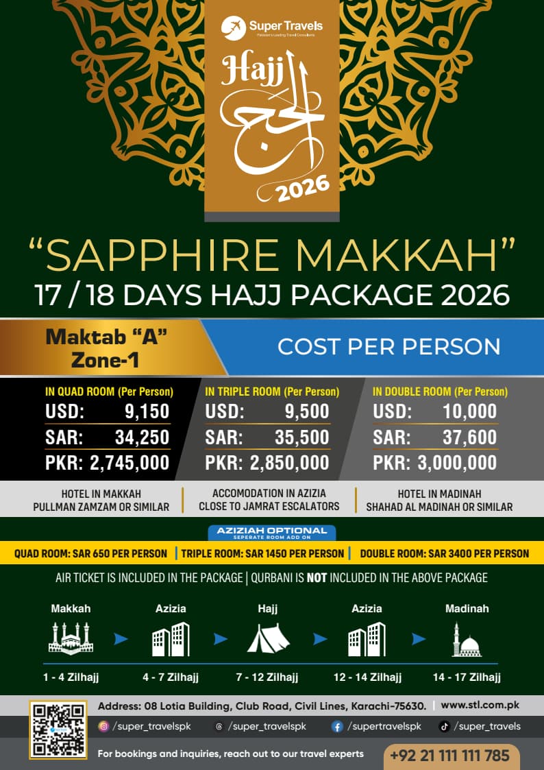 Sapphire Makkah Package-2