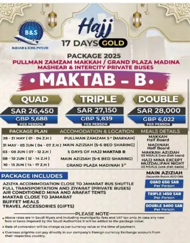 17 Days Gold Package