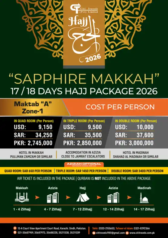 Sapphire Makkah Package-2