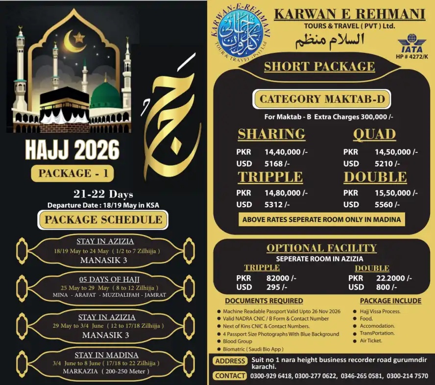 Standard Hajj Package-1