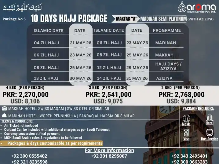 Madinah Semi-Platinum Pkg-5