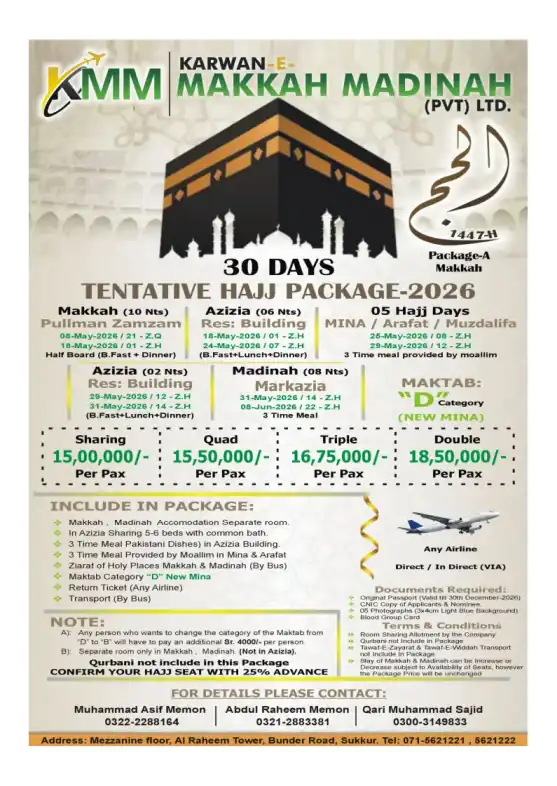Package-A Makkah-2