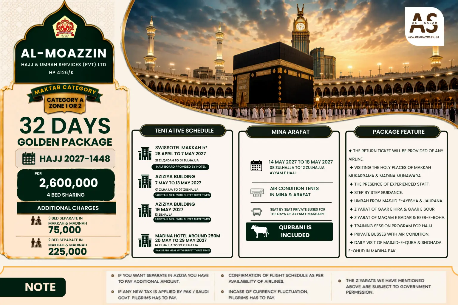 Golden Pakg - Maktab A, Zone 1/2