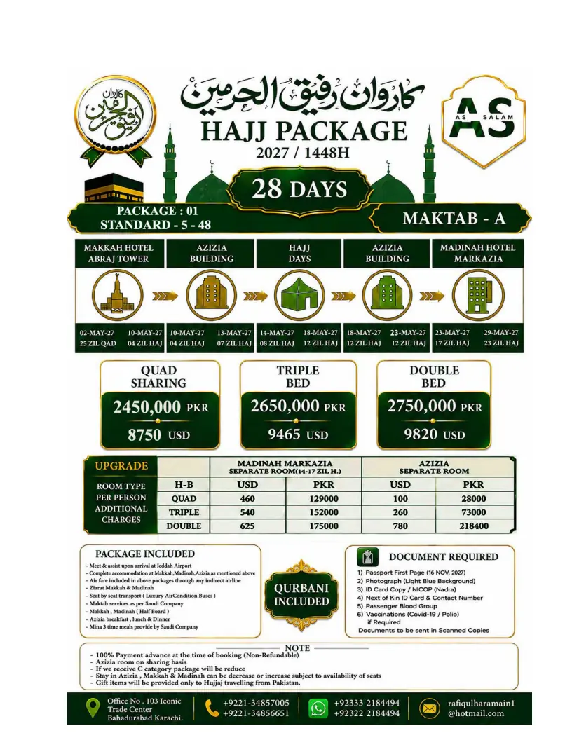 Standard Pakg 01 - Maktab A